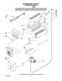 12 - Icemaker Parts parts for Maytag Refrigerator AS2628HEKB13 from AppliancePartsPros.com