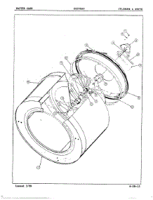 02 - Cylinder & Drive parts for Admiral Dryer DE25D6B from AppliancePartsPros.com