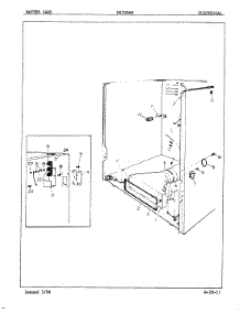 04 - Electrical parts for Admiral Dryer DE25D6B from AppliancePartsPros.com