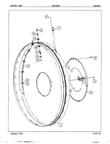 06 - Heater parts for Admiral Dryer DE25D6B from AppliancePartsPros.com