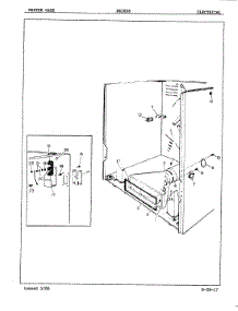 04 - Electrical parts for Admiral Dryer DE26D6 from AppliancePartsPros.com
