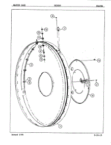 06 - Heater parts for Admiral Dryer DE26D6 from AppliancePartsPros.com
