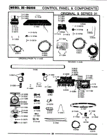 03 - Control Panel & Components parts for Maytag Dryer DE806 from AppliancePartsPros.com