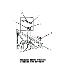 10 - Drum Light & Cover Plate parts for Amana Dryer DE9021 from AppliancePartsPros.com