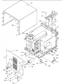 04 - Electrical Components parts for Amana Microwave DEC1000VP / P1304454M from AppliancePartsPros.com