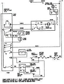 07 - Wiring Information parts for Norge Dryer DEN204GV from AppliancePartsPros.com