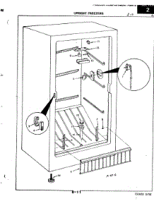 02 - Freezer Compartment parts for Maytag Freezer DF15AAL-WH from AppliancePartsPros.com