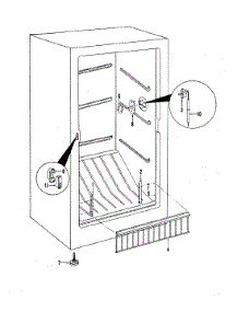 05 - Freezer Compartment (Df15abl) parts for Maytag Freezer DF15ABLWH from AppliancePartsPros.com