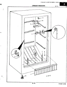 02 - Freezer Compartment parts for Maytag Freezer DF17AALWH from AppliancePartsPros.com