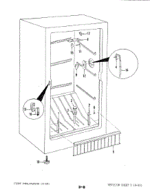 04 - Freezer (Df15acl, 17Abl, 17Acl, 17Aclt) parts for Maytag Freezer DF17ACLWH from AppliancePartsPros.com