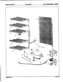 03 - Unit Compartment & System parts for Maytag Freezer DF17BCLWHT / 8V068 from AppliancePartsPros.com