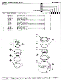 03 - Installation Parts (Dfc0100aax) parts for Maytag Disposer DFC0100AAX from AppliancePartsPros.com