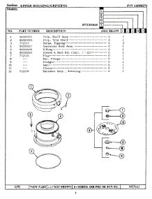 04 - Upper Housing / Grinding (Dfc0300aax) parts for Maytag Disposer DFC0300AAX from AppliancePartsPros.com