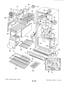 02 - Freezer Compartment parts for Maytag Freezer DFNF17 / EY47A from AppliancePartsPros.com