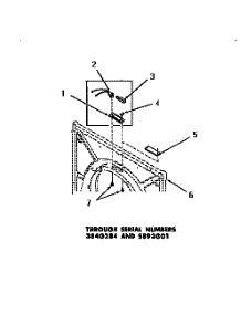 11 - Drum Light & Cover Plate parts for Amana Dryer DG1031 from AppliancePartsPros.com