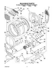 03 - Bulkhead Parts parts for Maytag Dryer MEDE500VP1 from AppliancePartsPros.com
