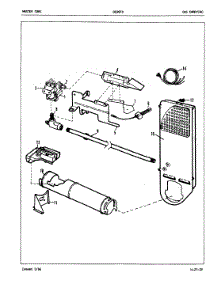 07 - Gas Carrying (Rev. A-H) parts for Admiral Dryer DG20F8HW from AppliancePartsPros.com