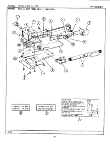 06 - Gas Valve (50Hz) parts for Maytag Dryer DG212 from AppliancePartsPros.com