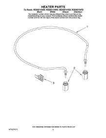 05 - Heater Parts parts for Maytag Dishwasher MDB4651AWS0 from AppliancePartsPros.com