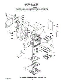 04 - Chassis Parts parts for Maytag Range MGR6775BDB18 from AppliancePartsPros.com