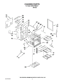 04 - Chassis Parts parts for Maytag Range MGR6775BDQ17 from AppliancePartsPros.com