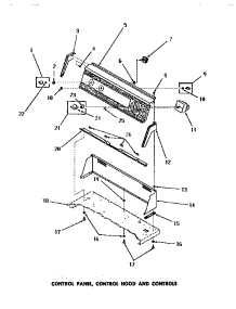 09 - Control Panel, Control Hood & Controls parts for Amana Dryer DG3250 from AppliancePartsPros.com