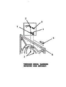 11 - Drum Light & Cover Plate parts for Amana Dryer DG3250 from AppliancePartsPros.com