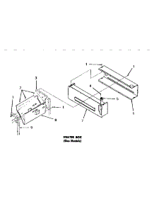15 - Heater Box parts for Amana Dryer DG3250 from AppliancePartsPros.com
