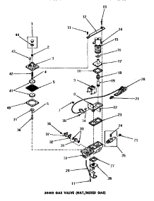 06 - 54488 Gas Valve (Natural / Mixed Gas) parts for Amana Dryer DG3261 from AppliancePartsPros.com