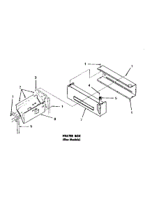 18 - Heater Box parts for Amana Dryer DG3261 from AppliancePartsPros.com