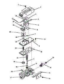 05 - 53428 Gas Valve (Nat  /  Mixed Gas) parts for Amana Dryer DG3341 from AppliancePartsPros.com