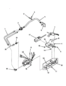 06 - Automatic Ignition Burner parts for Amana Dryer DG3341 from AppliancePartsPros.com