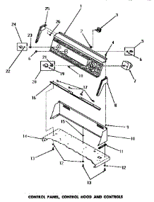 10 - Control Panel, Control Hood & Controls parts for Amana Dryer DG3350 from AppliancePartsPros.com