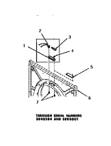 12 - Drum Light & Cover Plate parts for Amana Dryer DG3350 from AppliancePartsPros.com