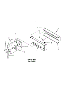 15 - Heater Box parts for Amana Dryer DG3630 from AppliancePartsPros.com