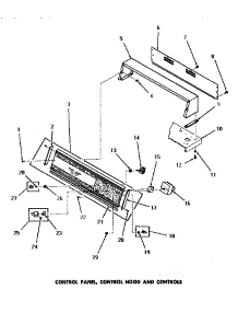 10 - Control Panel, Control Hood & Controls parts for Amana Dryer DG3681 from AppliancePartsPros.com