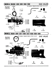 09 - Gas Valve (Prior To 8-9-67) parts for Maytag Dryer DG406 from AppliancePartsPros.com