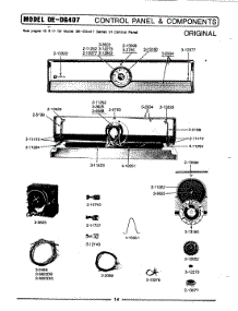 03 - Control Panel & Components (Original) parts for Maytag Dryer DG407 from AppliancePartsPros.com
