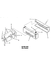 16 - Heater Box parts for Amana Dryer DG6090 from AppliancePartsPros.com