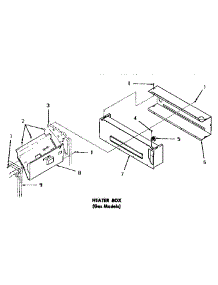 17 - Heater Box parts for Amana Dryer DG6161 from AppliancePartsPros.com