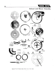 04 - Exhaust & Blower Assembly parts for Maytag Dryer DG701 from AppliancePartsPros.com