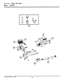 05 - Gas Valve (50Hz) parts for Maytag Dryer DG7600 from AppliancePartsPros.com