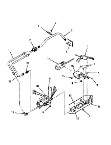 05 - Automatic Ignition Burner parts for Amana Dryer DG9031 from AppliancePartsPros.com