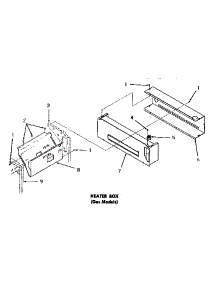 16 - Heater Box parts for Amana Dryer DG9031 from AppliancePartsPros.com