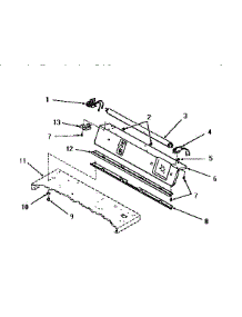 20 - Panel Support Plate And Bracket parts for Amana Dryer DG9031 from AppliancePartsPros.com