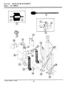 05 - Installation Accessories parts for Maytag Dryer DG9900 from AppliancePartsPros.com