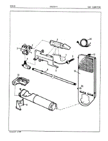 04 - Gas Carrying (Rev. A-B) parts for Norge Dryer DGJ204W from AppliancePartsPros.com