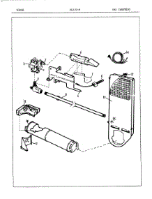 03 - Gas Carrying (Orig. Rev. A-B) parts for Norge Dryer DGJ208A from AppliancePartsPros.com