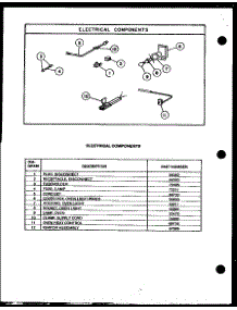 02 - Electrical Components parts for Amana Oven DGO757 from AppliancePartsPros.com