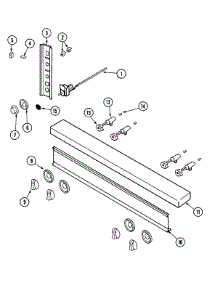 02 - Manifold Panel / Gas Controls parts for Dynasty Range DGRC605GCBWOK from AppliancePartsPros.com